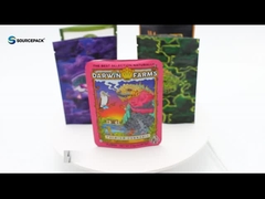 CBD Gummies Sacs d'emballage de cannabis Marijuana Weed Mylar 3,5 g personnalisé