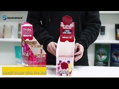 Boîtes d'affichage de cigares en carton pré-roulés Commerce de détail avec cônes et tubes